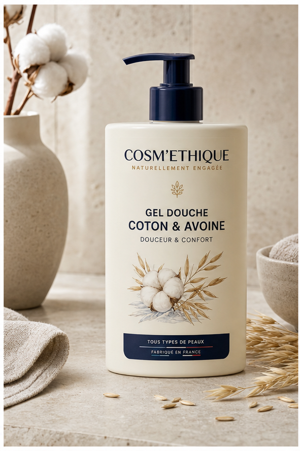 جل Douche Coton & Avoine