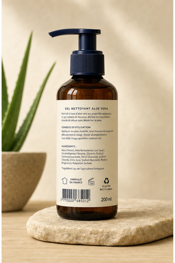 Gel Nettoyant Aloe Vera - vue 2