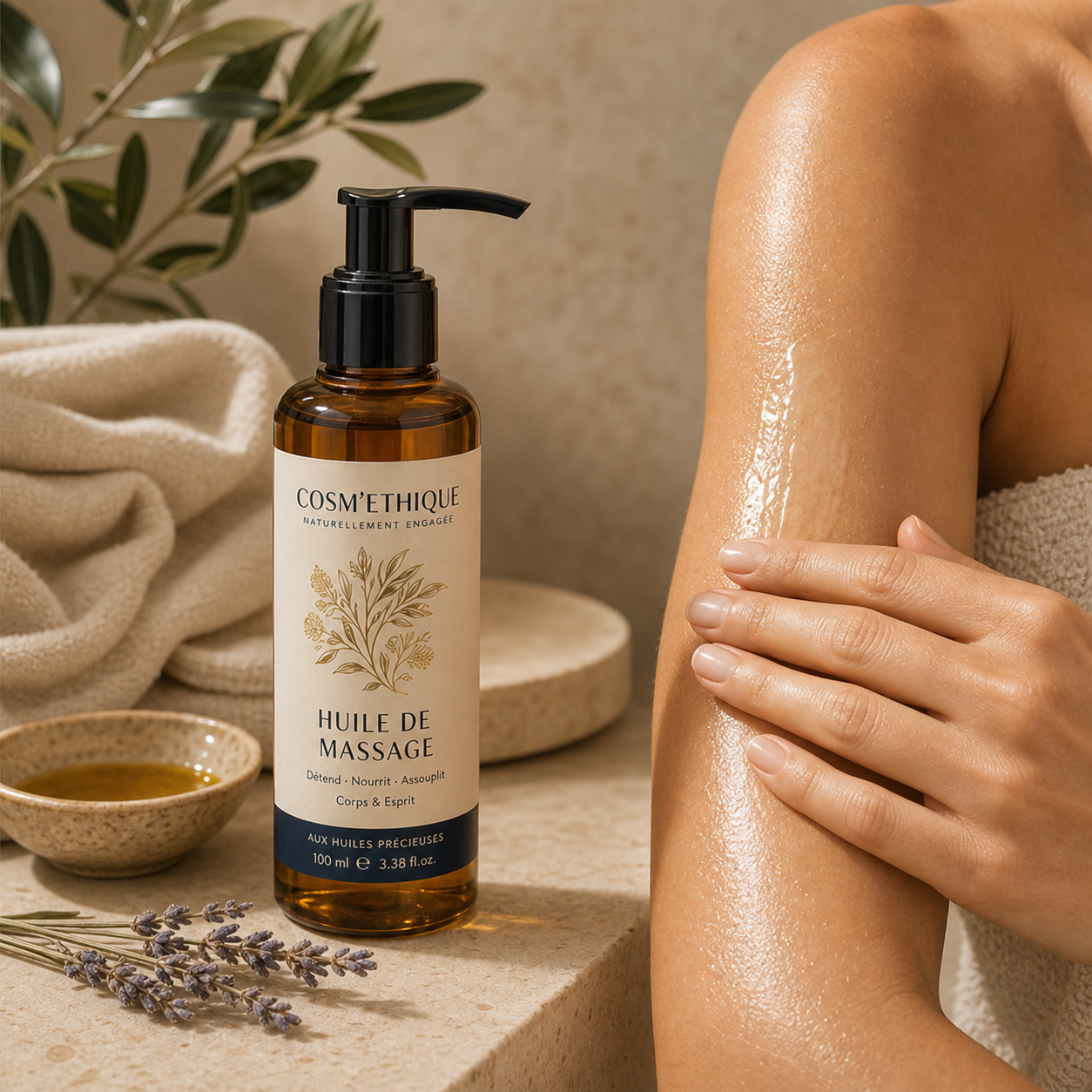زيت de Massage - منظر 3
