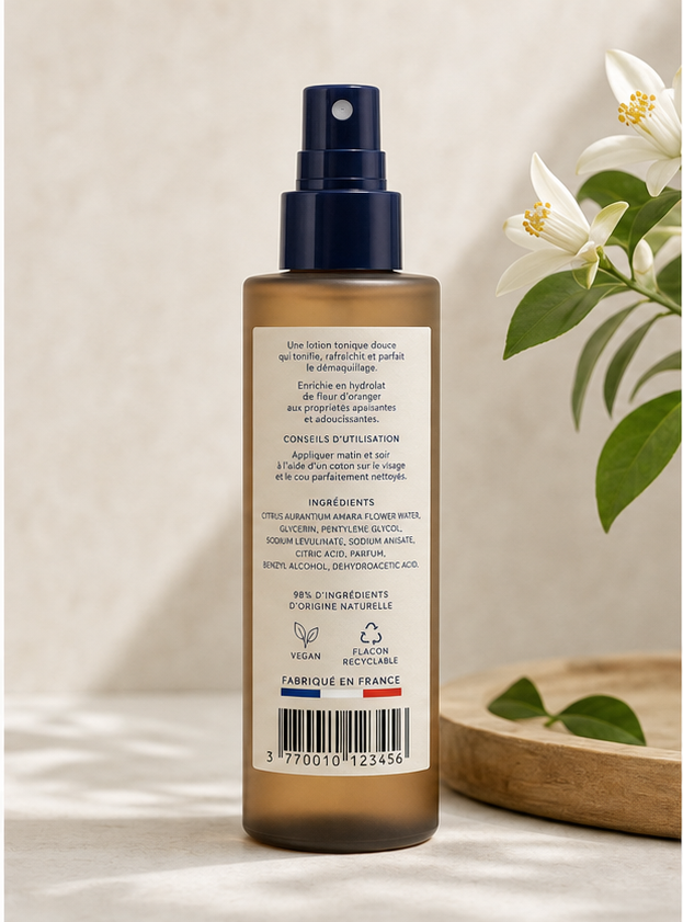 Lotion Tonique Fleur d’Oranger - vue 2