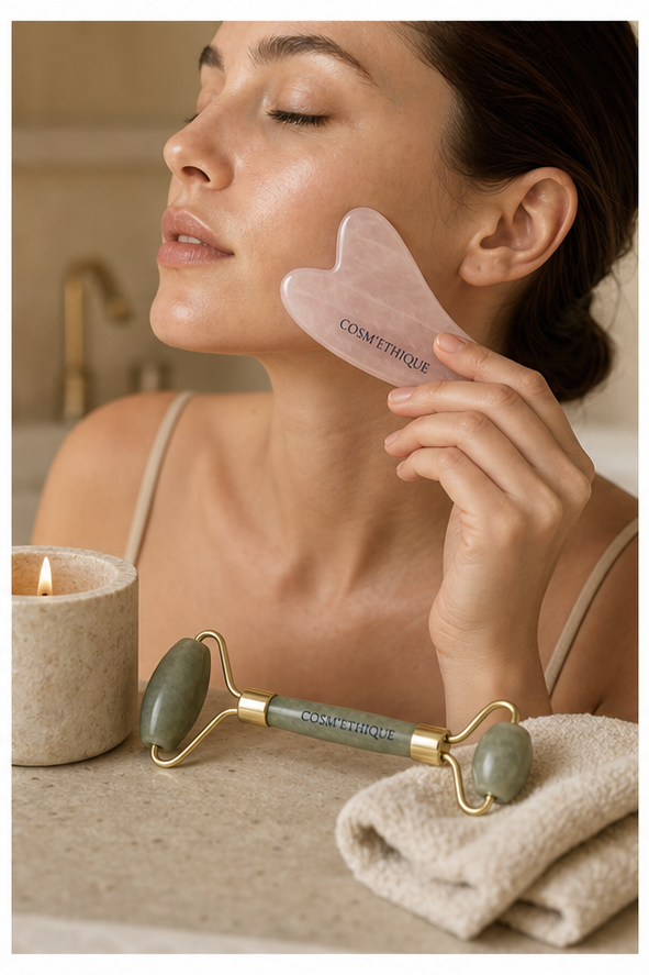 Set Premium Gua Sha + Roller - vue 2